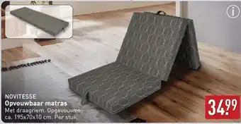 ALDI Novitesse Opvouwbaar matras aanbieding