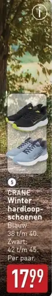 ALDI Crane Winter hardloopschoenen aanbieding
