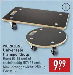 ALDI Workzone Universele transporthulp aanbieding