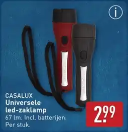 ALDI Casalux Universele led-zaklamp aanbieding