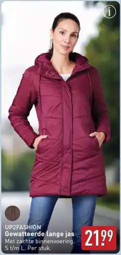 ALDI Up2fashion Gewatteerde lange jas aanbieding