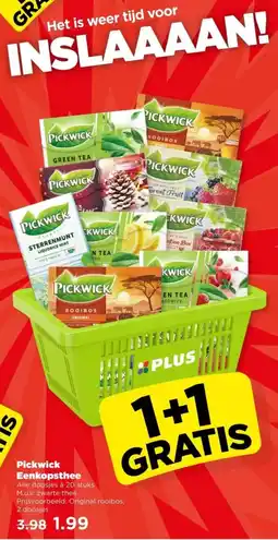 PLUS Pickwick Eenkopsthee aanbieding