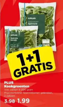PLUS Plus Kookgroenten aanbieding