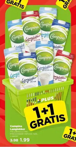PLUS Campina Langlekker aanbieding