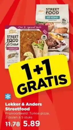PLUS Lekker & Anders Streetfood aanbieding