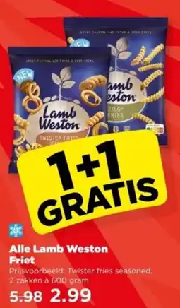 PLUS Alle Lamb Weston Friet aanbieding