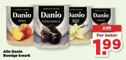 PLUS Alle Danio Romige kwark aanbieding