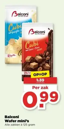 PLUS Balconi Wafer mini's aanbieding