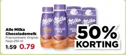 PLUS Alle Milka Chocolademelk aanbieding