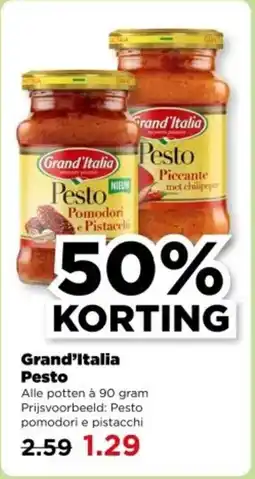 PLUS Grand'Italia Pesto aanbieding