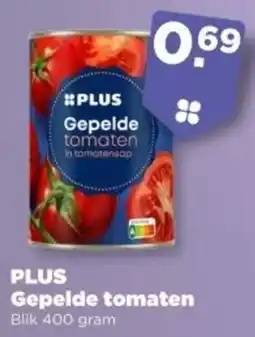 PLUS Plus Gepelde Tomaten aanbieding