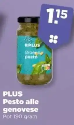 PLUS Plus Pesto alle genovese aanbieding