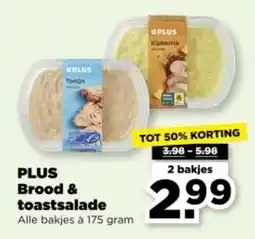 PLUS Plus Brood & toastsalade aanbieding
