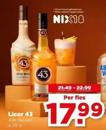PLUS Licor 43 aanbieding