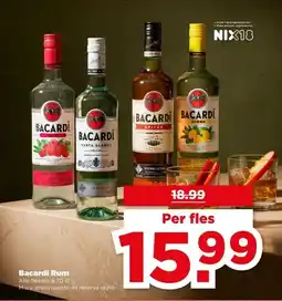 PLUS Bacardi Rum aanbieding