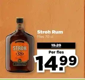 PLUS Stroh Rum aanbieding