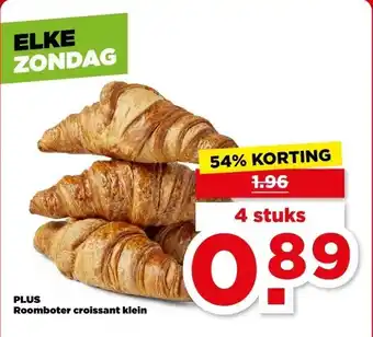 PLUS Plus Roomboter croissant klein aanbieding