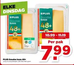 PLUS Plus Goudse Kaas 48+ aanbieding