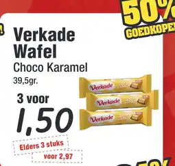 Budget Food Verkade Wafel Choco Karamel aanbieding