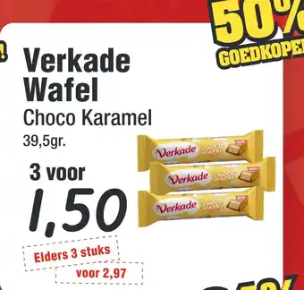 Budget Food Verkade Wafel Choco Karamel aanbieding