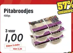 Budget Food Pitabroodjes aanbieding