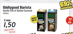 Budget Food Oddlygood Barista Vanilla Oat of Salted Caramel aanbieding