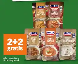 Albert Heijn Alle vegetarische Unox soep in zak aanbieding