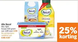Albert Heijn Alle Becel aanbieding