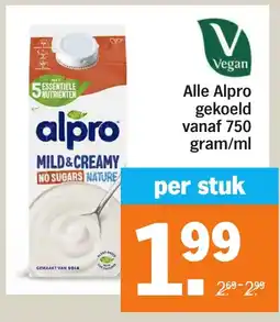 Albert Heijn Alle Alpro gekoeld aanbieding