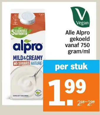 Albert Heijn Alle Alpro gekoeld aanbieding