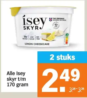 Albert Heijn Alle Isey skyr t/m aanbieding