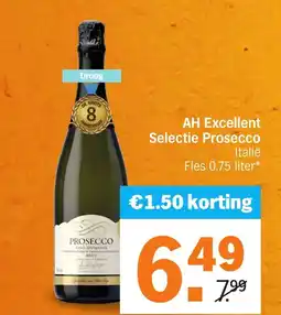 Albert Heijn AH Excellent Selectie Prosecco aanbieding