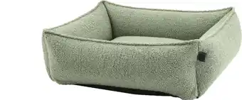 Intratuin Overseas hondenmand Teddy groen 70 x 60 x 20 cm aanbieding