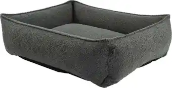 Intratuin Overseas hondenmand Teddy antraciet 90 x 70 x 20 cm aanbieding