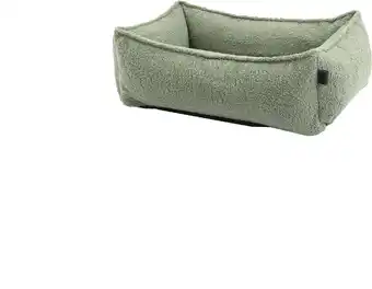 Intratuin Overseas hondenmand Teddy groen 60 x 40 x 18 cm aanbieding