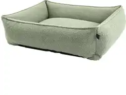Intratuin Overseas hondenmand Teddy groen 90 x 70 x 20 cm aanbieding