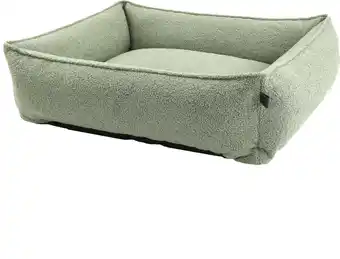 Intratuin Overseas hondenmand Teddy groen 90 x 70 x 20 cm aanbieding