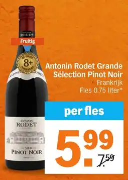 Albert Heijn Antonin Rodet Grande Sélection Pinot Noir aanbieding