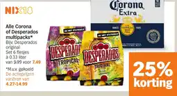 Albert Heijn Alle Corona of Desperados multipacks aanbieding