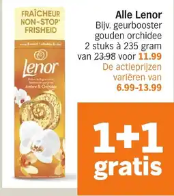 Albert Heijn Alle Lenor aanbieding