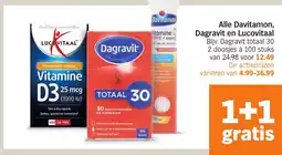 Albert Heijn Alle Davitamon, Dagravit en Lucovitaal aanbieding