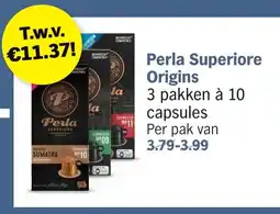 Albert Heijn Perla Superiore Origins aanbieding