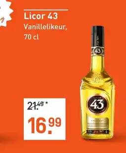 Albert Heijn Licor 43 Vanillelikeur, aanbieding