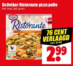 Dirk Dr.Oetker Ristorante pizza pollo aanbieding