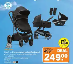 Albert Heijn Noa 3-in-1 kinderwagen inclusief autostoel aanbieding