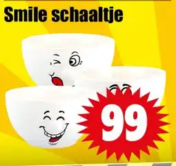 Dirk Smile schaaltje aanbieding