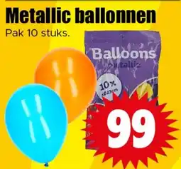Dirk Metallic ballonnen aanbieding
