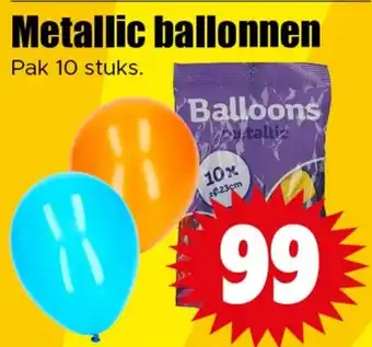 Dirk Metallic ballonnen aanbieding