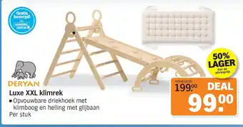 Albert Heijn Deryan Luxe XXL klimrek aanbieding