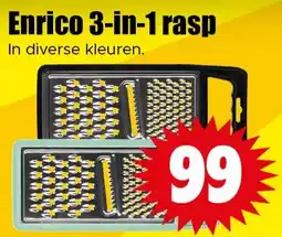 Dirk Enrico 3-in-1 rasp aanbieding